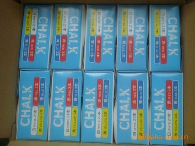 【供應(yīng)環(huán)保粉筆】價(jià)格,廠家,圖片,粉筆,寧海縣俊凱文教用品廠-